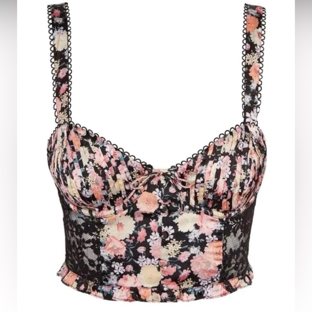 NWOT For Love & Lemons Gardenia Bra - Top - Bralette S